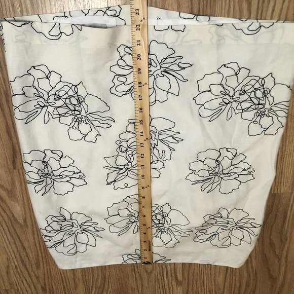 rafael sport floral lined skirt lined blend size large L Zip - Picture 6 of 10